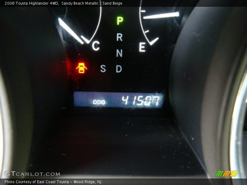 Sandy Beach Metallic / Sand Beige 2008 Toyota Highlander 4WD