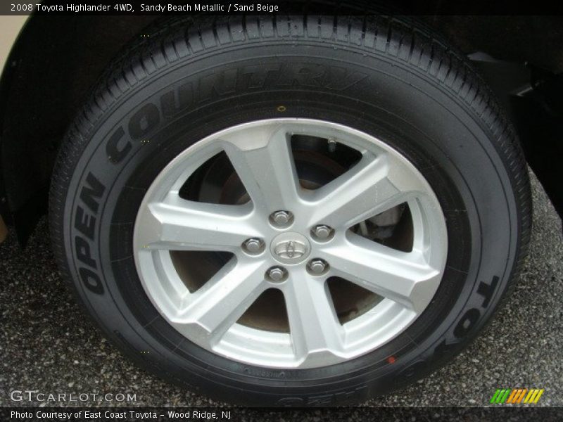  2008 Highlander 4WD Wheel