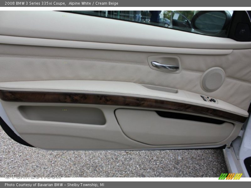 Alpine White / Cream Beige 2008 BMW 3 Series 335xi Coupe