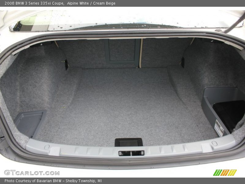 Alpine White / Cream Beige 2008 BMW 3 Series 335xi Coupe