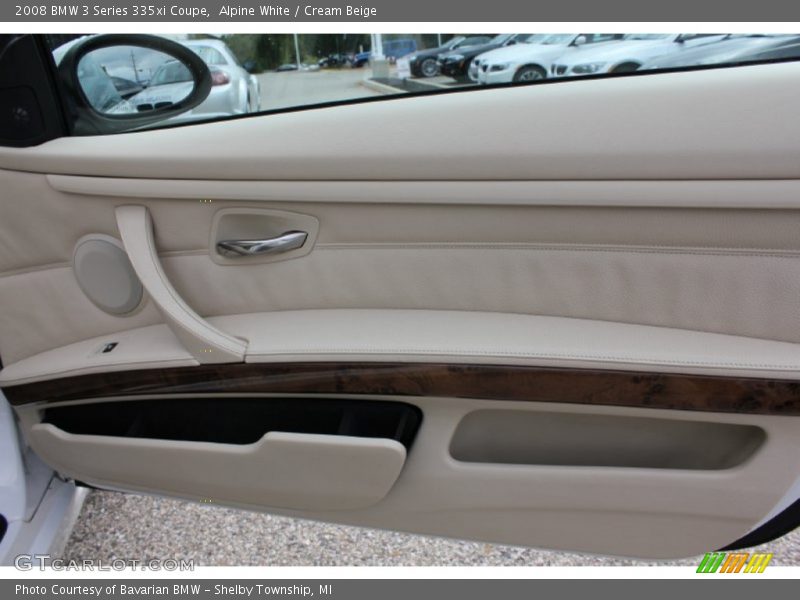 Alpine White / Cream Beige 2008 BMW 3 Series 335xi Coupe