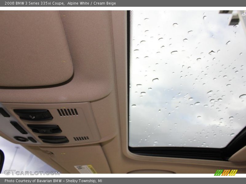 Alpine White / Cream Beige 2008 BMW 3 Series 335xi Coupe