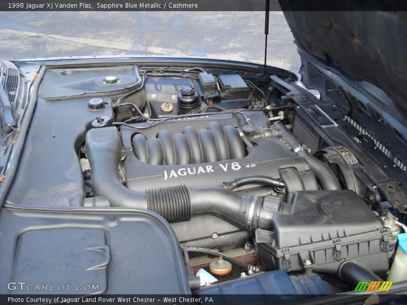 Sapphire Blue Metallic / Cashmere 1998 Jaguar XJ Vanden Plas