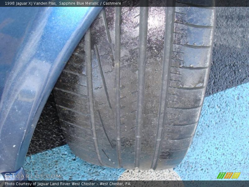 Sapphire Blue Metallic / Cashmere 1998 Jaguar XJ Vanden Plas