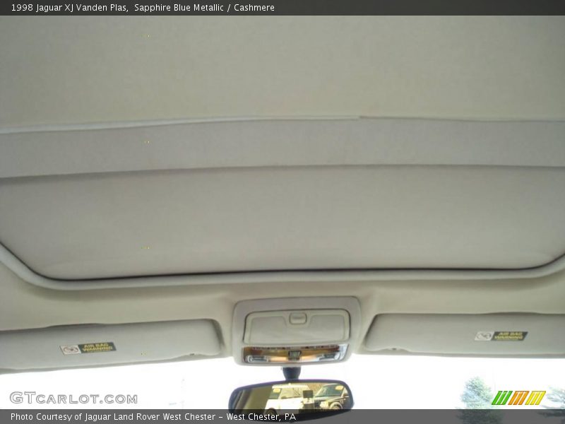 Sapphire Blue Metallic / Cashmere 1998 Jaguar XJ Vanden Plas