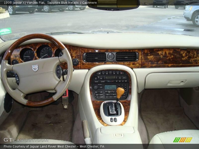 Sapphire Blue Metallic / Cashmere 1998 Jaguar XJ Vanden Plas