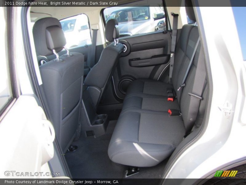 Bright Silver Metallic / Dark Slate Gray 2011 Dodge Nitro Heat
