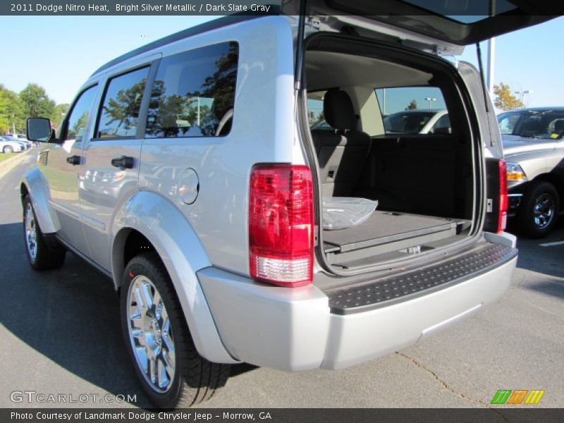 Bright Silver Metallic / Dark Slate Gray 2011 Dodge Nitro Heat