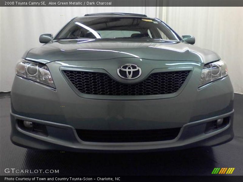 Aloe Green Metallic / Dark Charcoal 2008 Toyota Camry SE