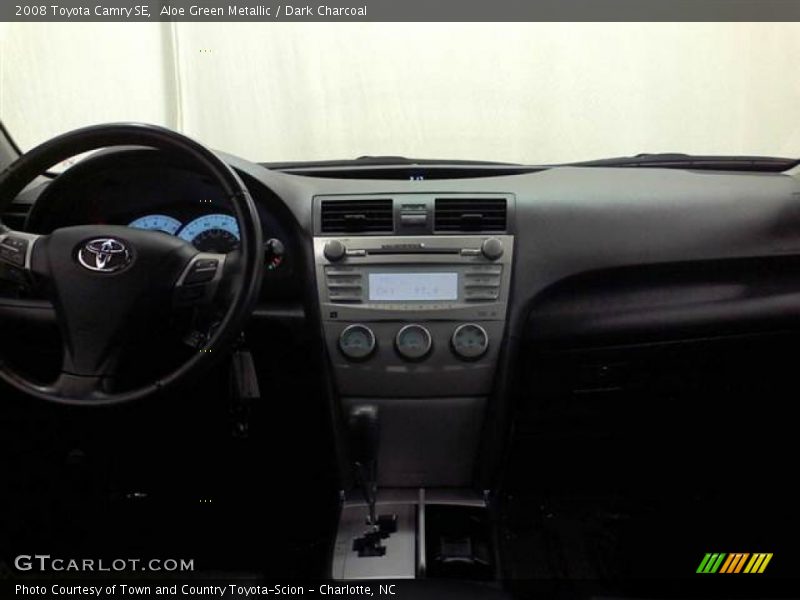 Aloe Green Metallic / Dark Charcoal 2008 Toyota Camry SE