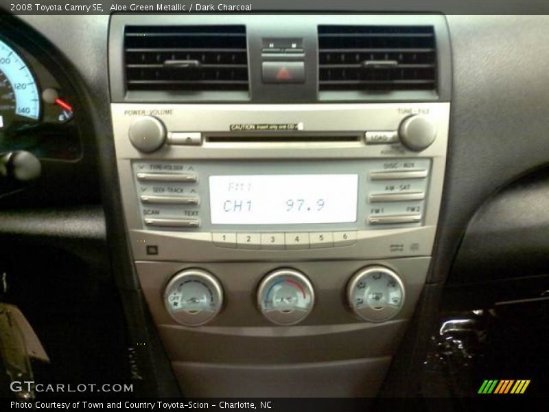 Aloe Green Metallic / Dark Charcoal 2008 Toyota Camry SE