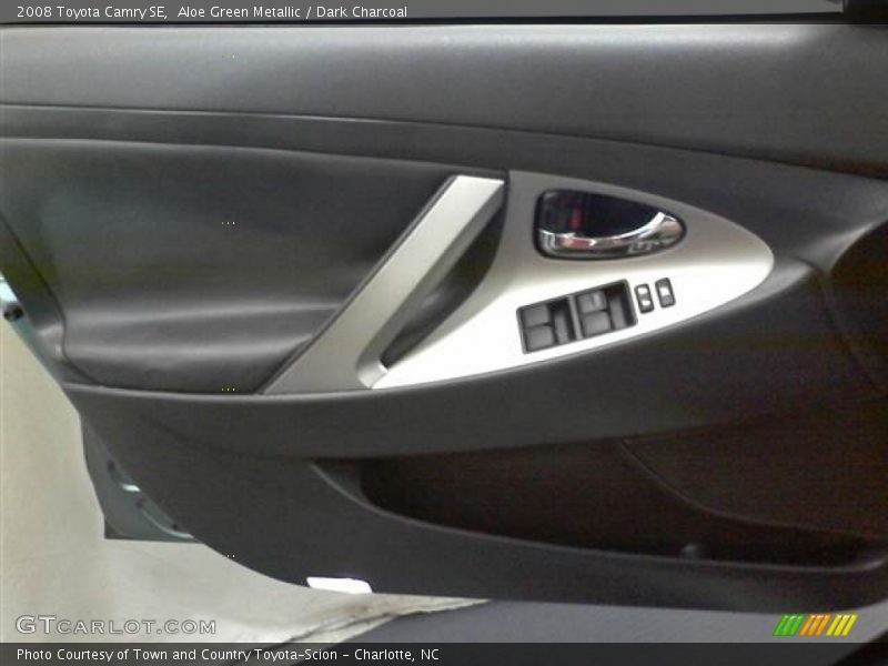 Aloe Green Metallic / Dark Charcoal 2008 Toyota Camry SE