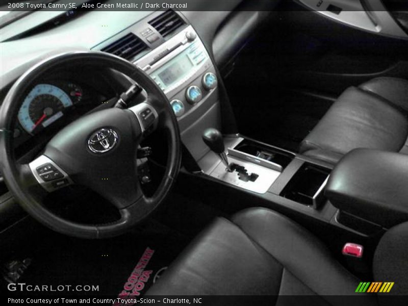 Aloe Green Metallic / Dark Charcoal 2008 Toyota Camry SE