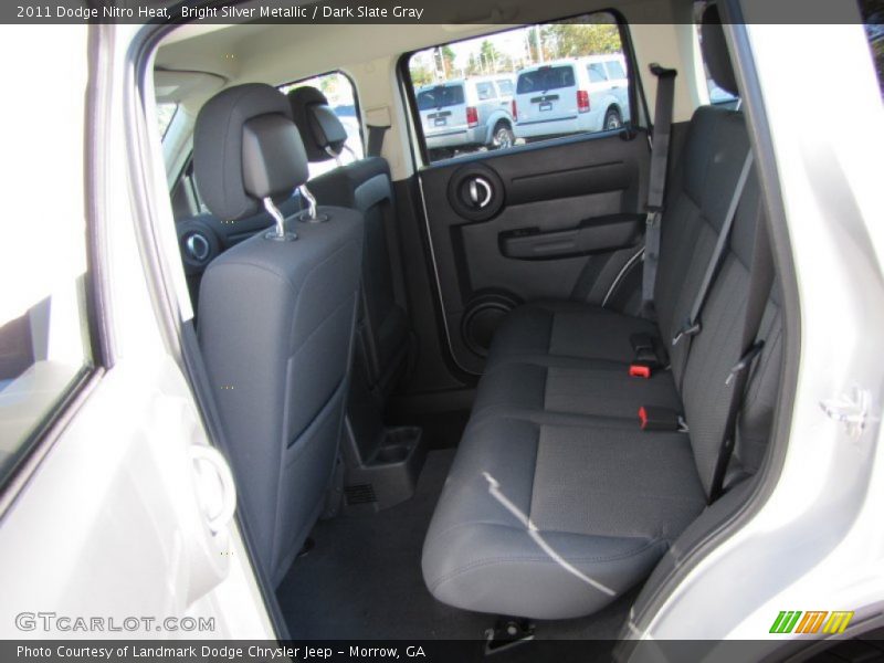 Bright Silver Metallic / Dark Slate Gray 2011 Dodge Nitro Heat