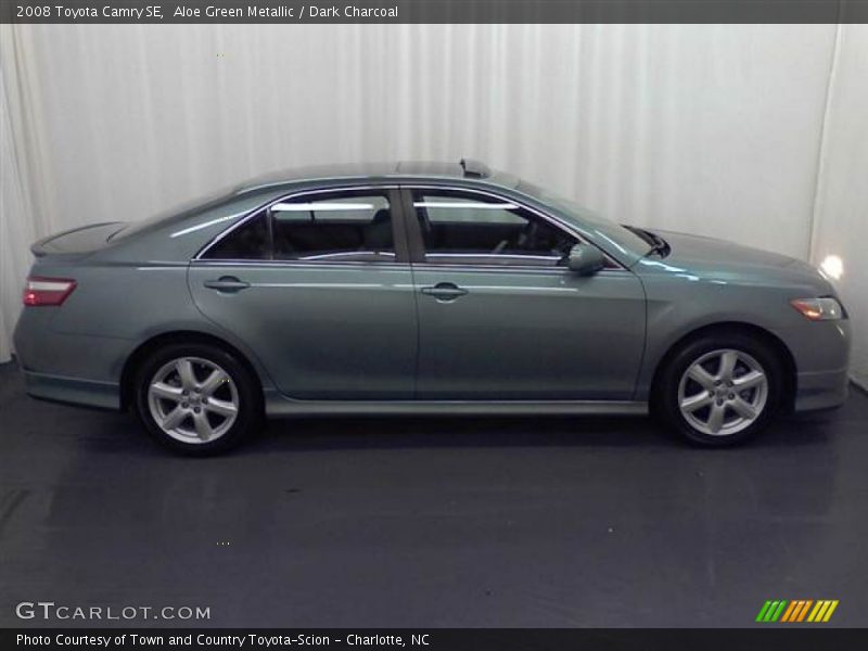 Aloe Green Metallic / Dark Charcoal 2008 Toyota Camry SE