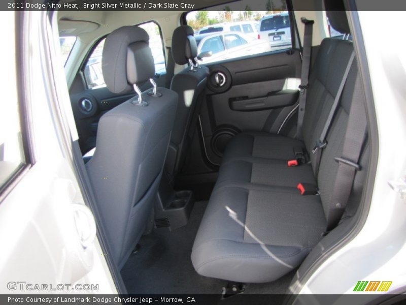 Bright Silver Metallic / Dark Slate Gray 2011 Dodge Nitro Heat