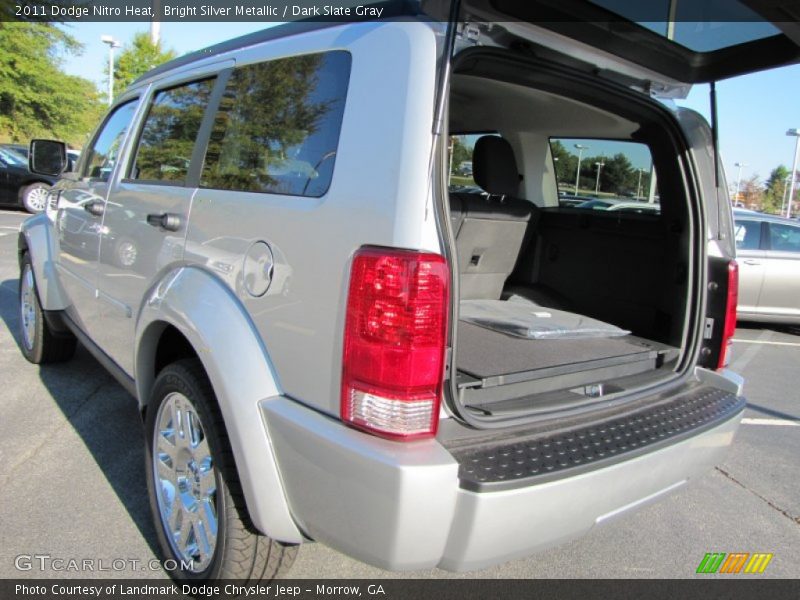 Bright Silver Metallic / Dark Slate Gray 2011 Dodge Nitro Heat