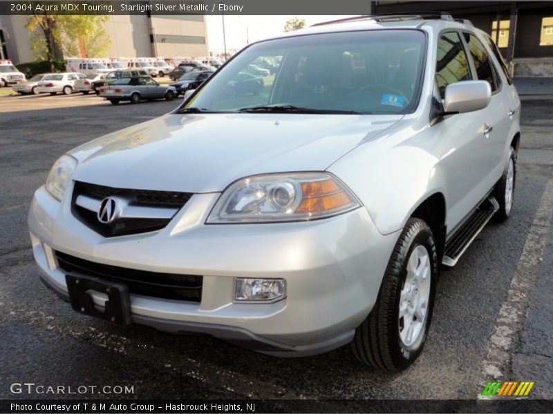 Starlight Silver Metallic / Ebony 2004 Acura MDX Touring
