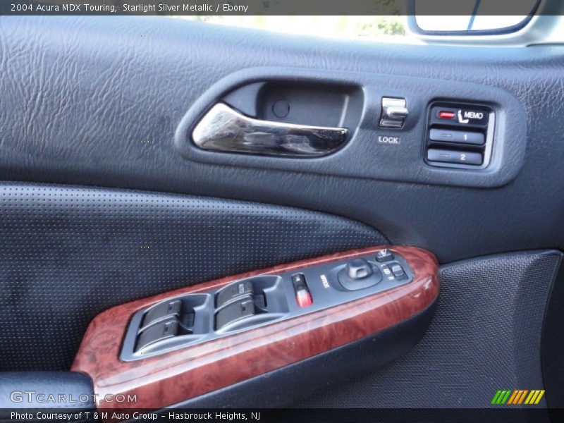 Starlight Silver Metallic / Ebony 2004 Acura MDX Touring