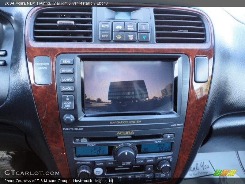 Starlight Silver Metallic / Ebony 2004 Acura MDX Touring