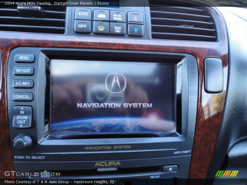 Starlight Silver Metallic / Ebony 2004 Acura MDX Touring