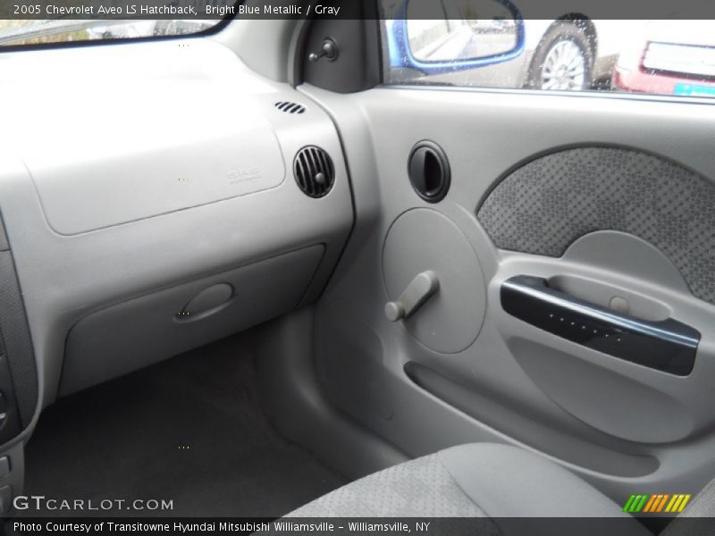 Bright Blue Metallic / Gray 2005 Chevrolet Aveo LS Hatchback