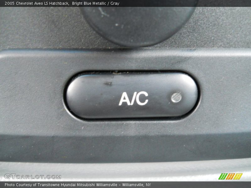Bright Blue Metallic / Gray 2005 Chevrolet Aveo LS Hatchback