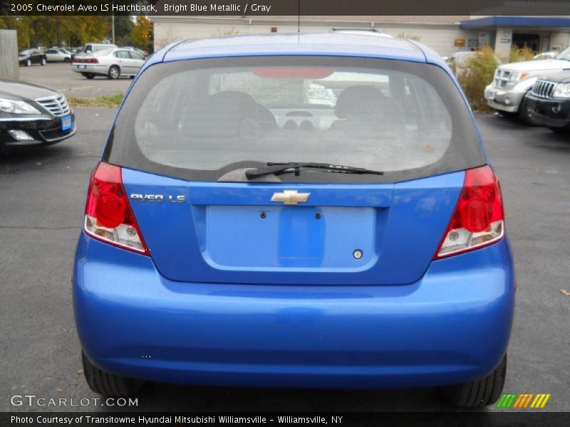 Bright Blue Metallic / Gray 2005 Chevrolet Aveo LS Hatchback