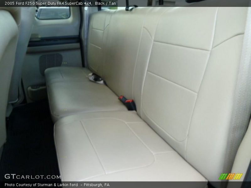 Black / Tan 2005 Ford F250 Super Duty FX4 SuperCab 4x4