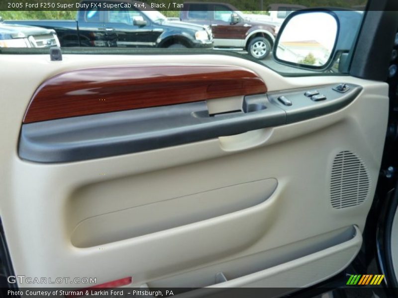 Black / Tan 2005 Ford F250 Super Duty FX4 SuperCab 4x4