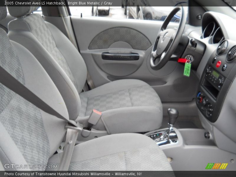 Bright Blue Metallic / Gray 2005 Chevrolet Aveo LS Hatchback