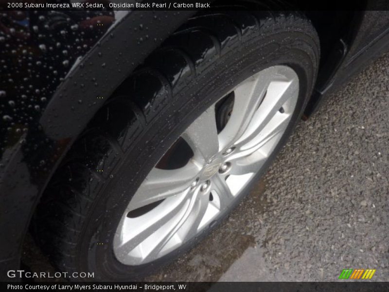 Obsidian Black Pearl / Carbon Black 2008 Subaru Impreza WRX Sedan