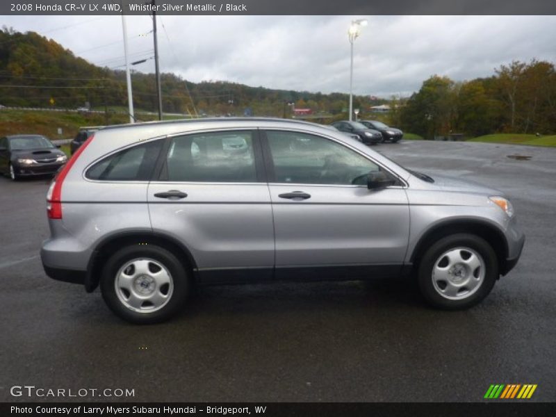 Whistler Silver Metallic / Black 2008 Honda CR-V LX 4WD