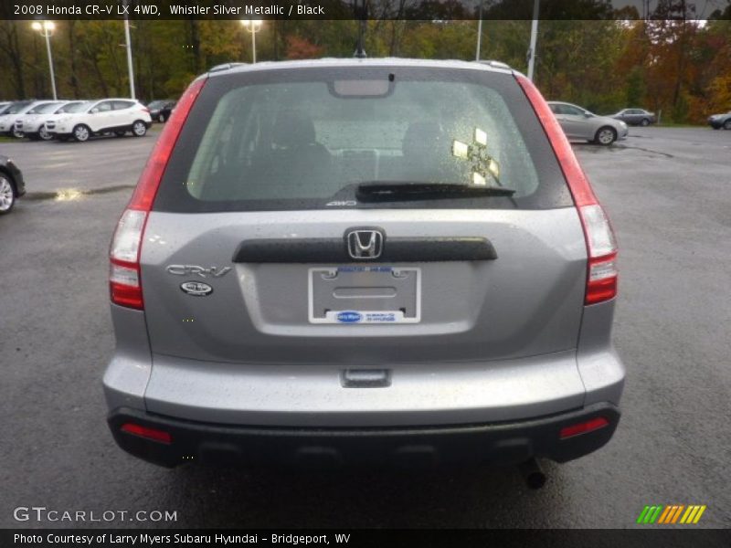 Whistler Silver Metallic / Black 2008 Honda CR-V LX 4WD