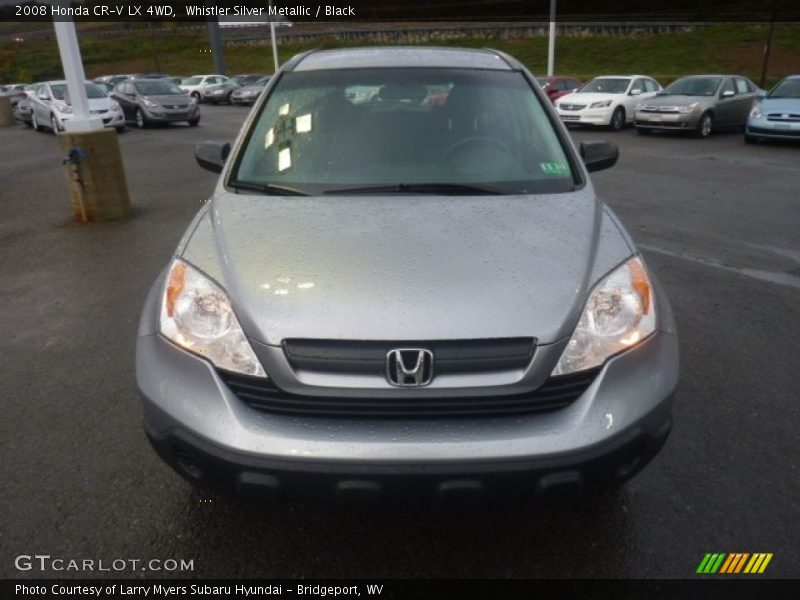 Whistler Silver Metallic / Black 2008 Honda CR-V LX 4WD