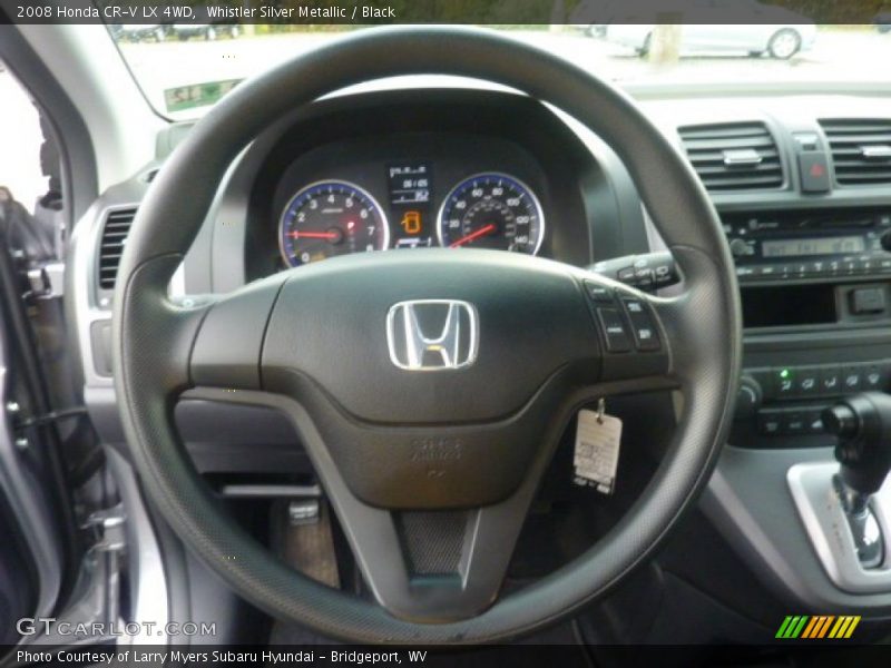Whistler Silver Metallic / Black 2008 Honda CR-V LX 4WD