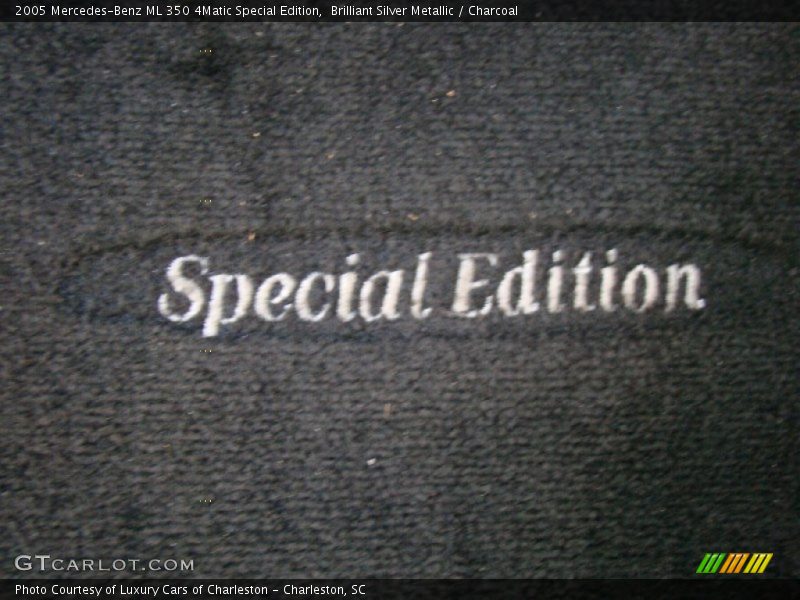 Brilliant Silver Metallic / Charcoal 2005 Mercedes-Benz ML 350 4Matic Special Edition