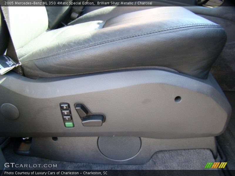 Brilliant Silver Metallic / Charcoal 2005 Mercedes-Benz ML 350 4Matic Special Edition