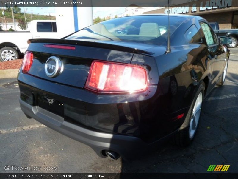 Black / Stone 2012 Ford Mustang GT Coupe