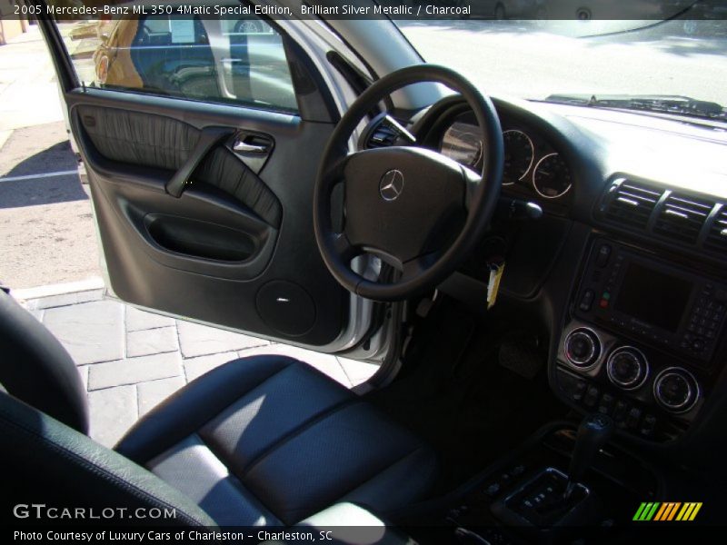 Brilliant Silver Metallic / Charcoal 2005 Mercedes-Benz ML 350 4Matic Special Edition