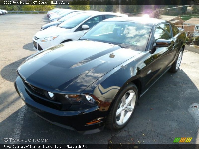 Black / Stone 2012 Ford Mustang GT Coupe
