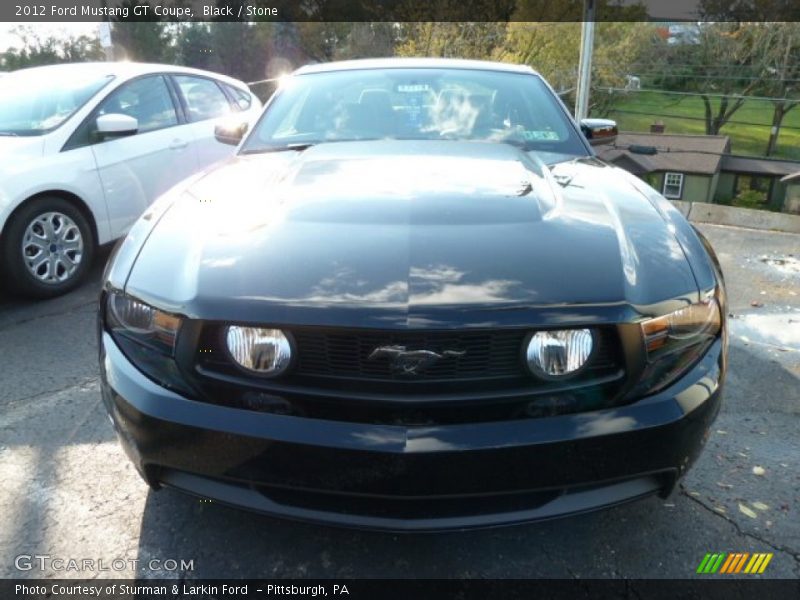Black / Stone 2012 Ford Mustang GT Coupe