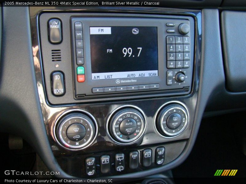 Brilliant Silver Metallic / Charcoal 2005 Mercedes-Benz ML 350 4Matic Special Edition