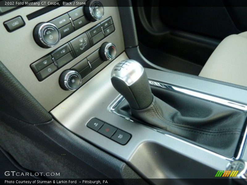Black / Stone 2012 Ford Mustang GT Coupe