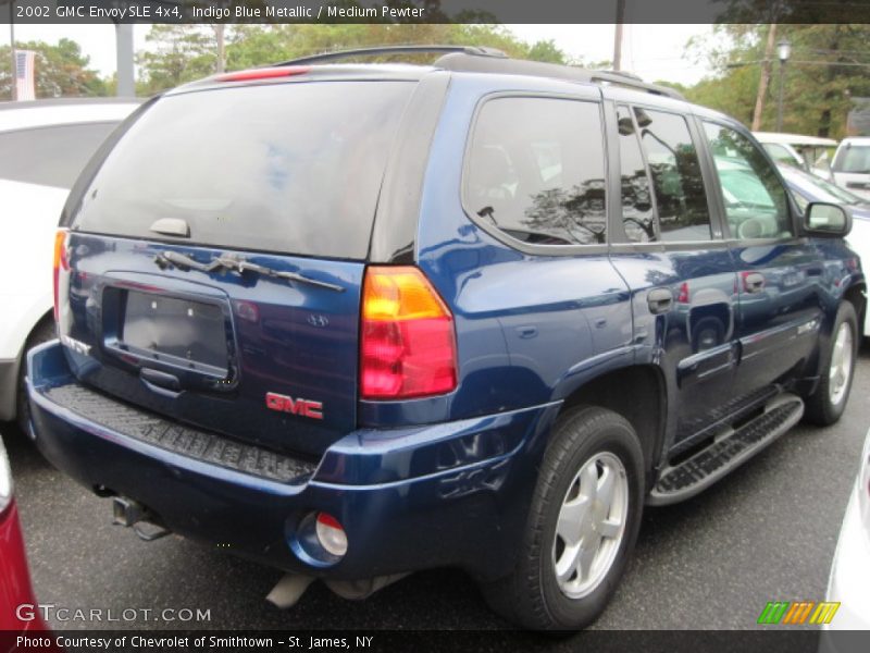 Indigo Blue Metallic / Medium Pewter 2002 GMC Envoy SLE 4x4