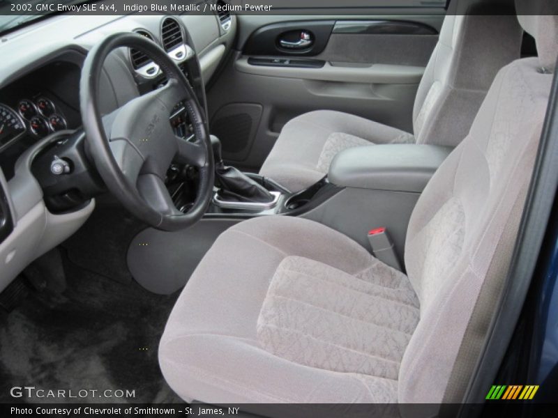 Indigo Blue Metallic / Medium Pewter 2002 GMC Envoy SLE 4x4