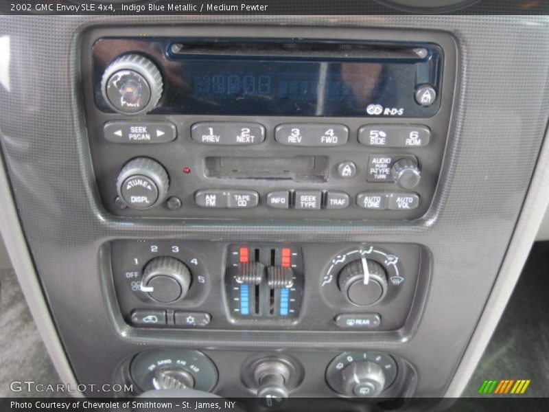 Indigo Blue Metallic / Medium Pewter 2002 GMC Envoy SLE 4x4