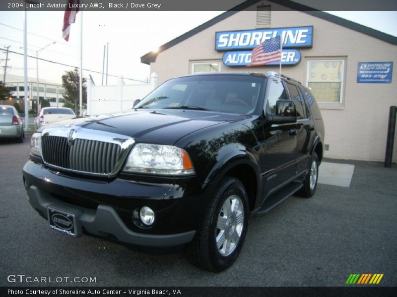 Black / Dove Grey 2004 Lincoln Aviator Luxury AWD