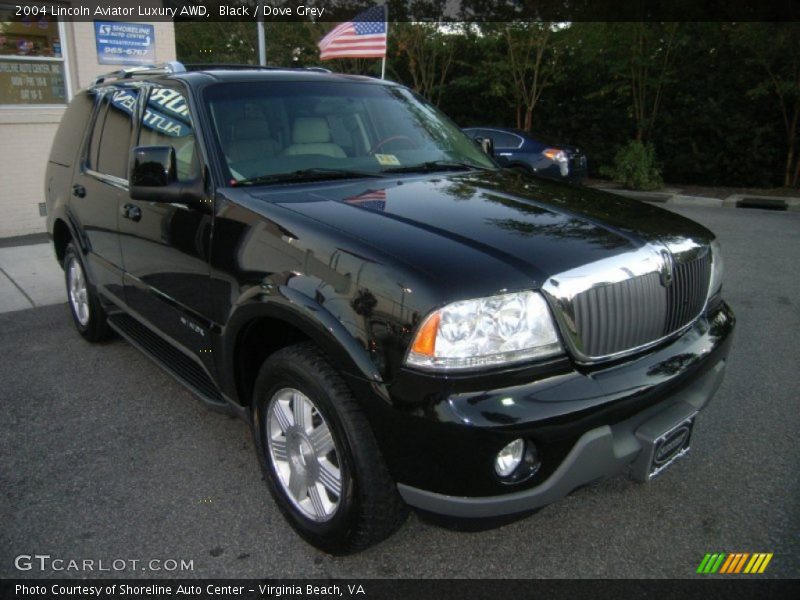 Black / Dove Grey 2004 Lincoln Aviator Luxury AWD