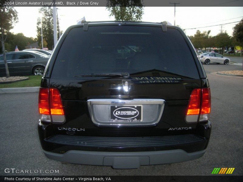Black / Dove Grey 2004 Lincoln Aviator Luxury AWD